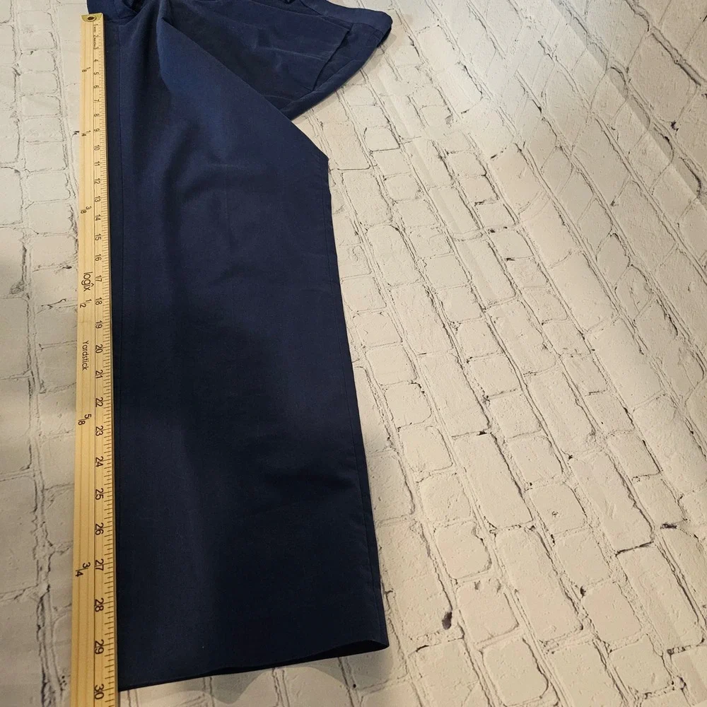Express Photographer Navy Blue Slim Fit Dress Pants‎ Mens 31x32 Stretch Trousers